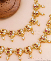 Grand Look Impon Ear Mattal Hanging Beads Designs MATT162