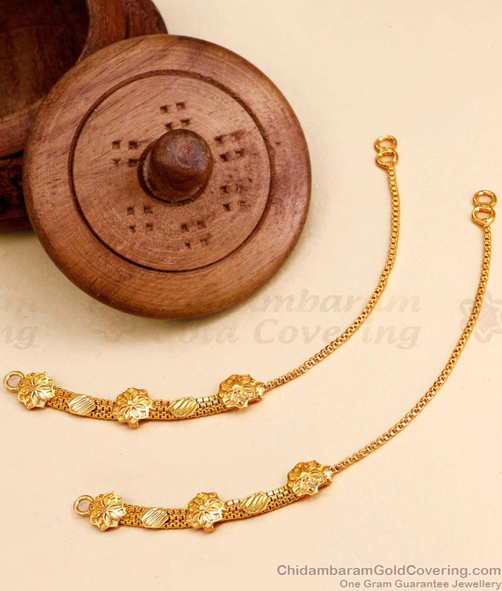 Ear Matty Bridal Gold Plated Ear Mattal Chain For Women MATT173