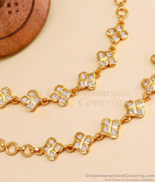 Unique Impon White Stone Matilu Designs Bridal Jewelry MATT181