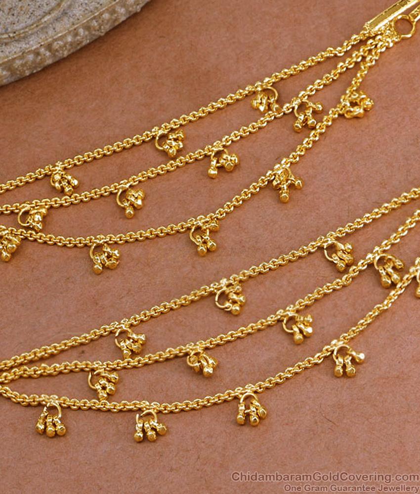 Pure One Gram Gold 3 Line Beads Maatal Design Shop Online MATT187 Pure One Gram Gold 3 Line Beads Maatal Design Shop Online MATT187