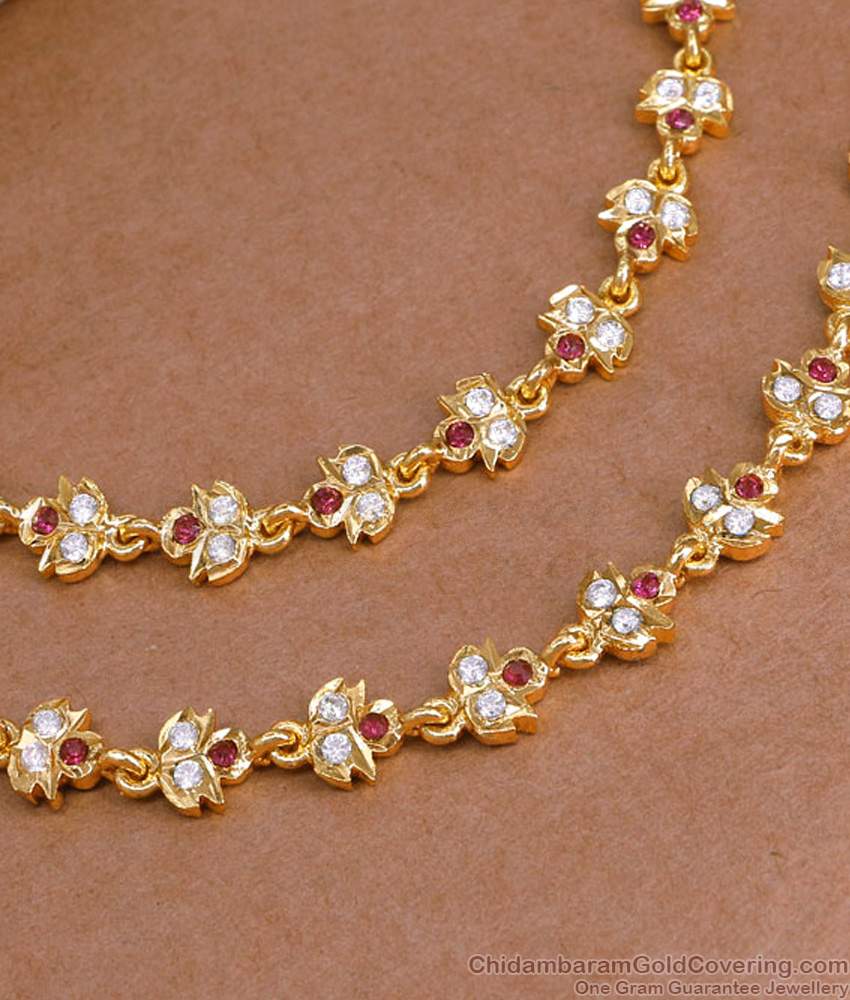 Five Metal Impon Gati Stone Mattal Design For Women Marriage MATT197 Five Metal Impon Gati Stone Mattal Design For Women Marriage MATT197