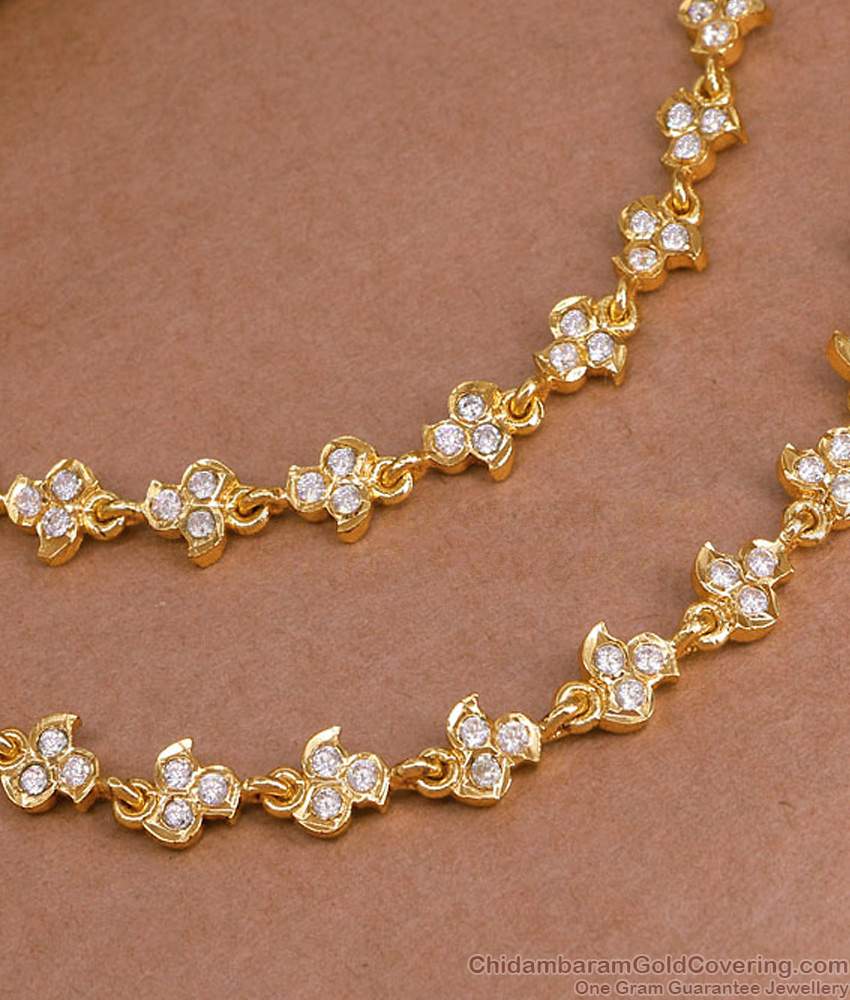 Stylish White Stone Impon Panchaloha Mattal Five Metal Jewelry MATT198 Stylish White Stone Impon Panchaloha Mattal Five Metal Jewelry MATT198