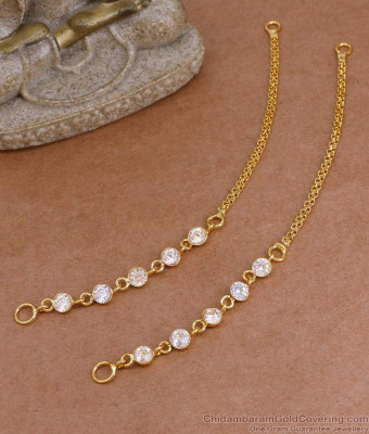 Buy One Gram Gold White Stone Matilu Design For Women Fashion MATT200