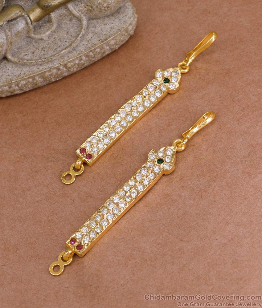 Premium Quality Impon Mattal With Multi Stone Five Metal Jewelry MATT201