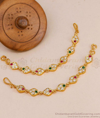 Classic Five Metal Impon Champaswaralu Stone Mattal Design MATT214