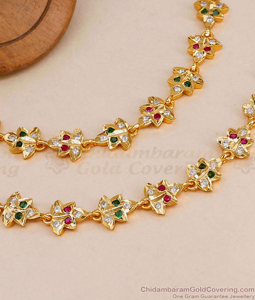 Stylish Multi Color Stone Impon Bridal Maatal Collections Online MATT223 Stylish Multi Color Stone Impon Bridal Maatal Collections Online MATT223