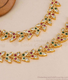 Heavy Butterfly Design Impon Stone Maatal For Wedding MATT224