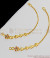 Beautiful Flower Design Gold Inspired Suthu Maatal Party Wear Ornament MATT26