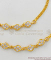 Mango Design Gold Trendy Impon White Stone Matilu Jewelry Design For Ladies MATT42