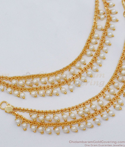 Elegant Gold Maatal Design With White 