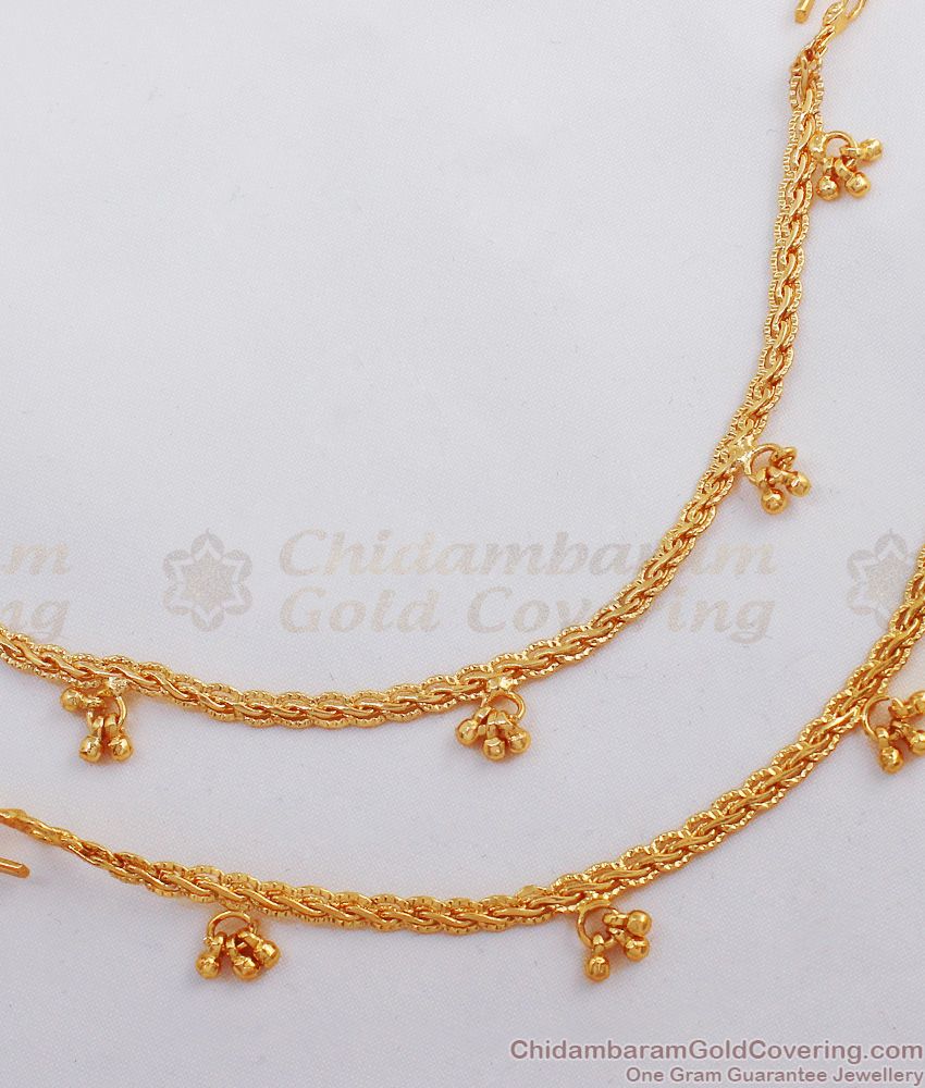 Attractive Braid With Beads Gold Hair Chain Design For Women Buy Online MATT73