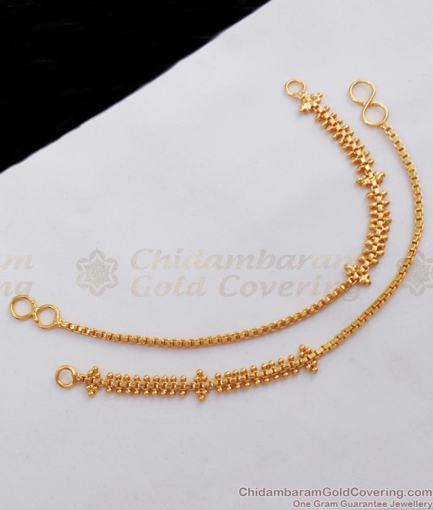 One Gram Gold Hair Chain For Ladies Daily Wear Buy  Online MATT75