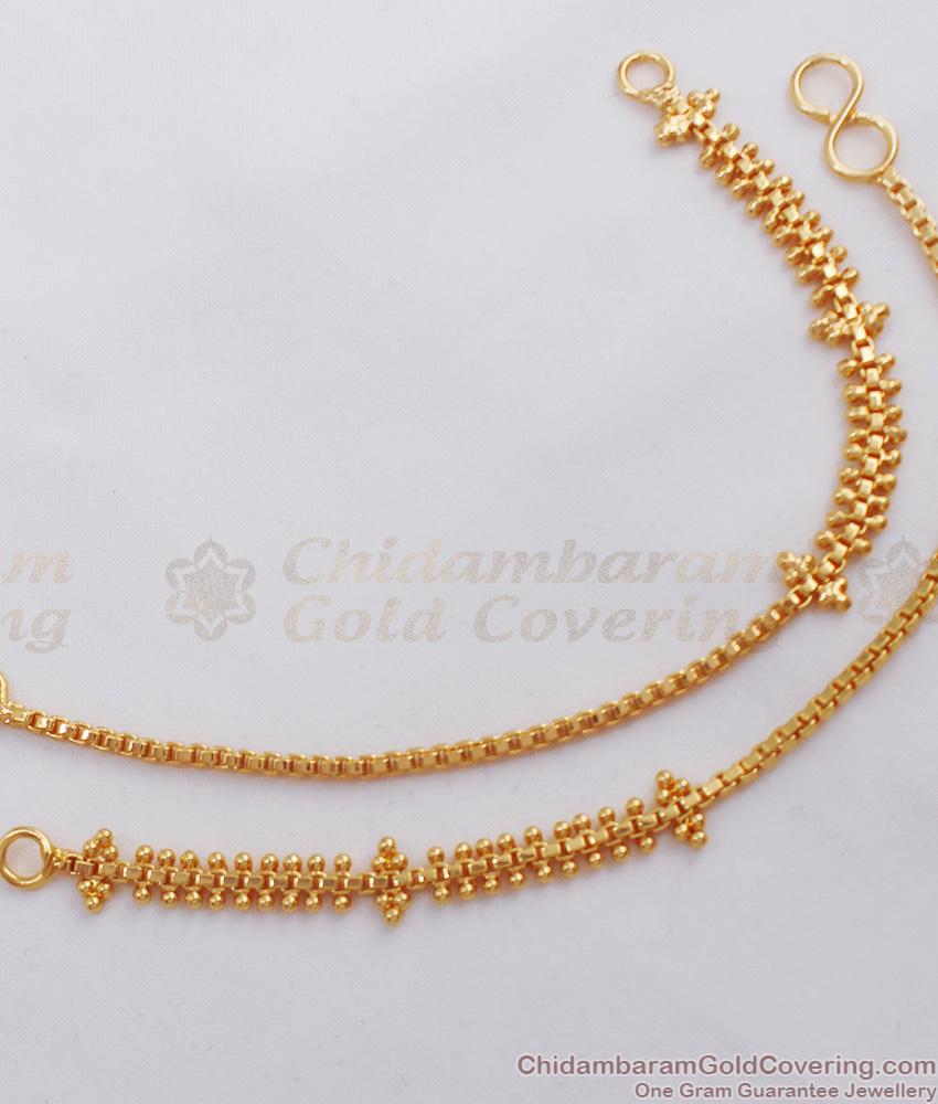 One Gram Gold Hair Chain For Ladies Daily Wear Buy  Online MATT75