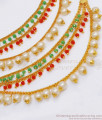 Bridal Wear Gold Maattal With Multi Pearls Design Buy Online MATT99