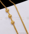 30 Inch Long 1 Gram Gold Mugappu Thali Kodi Chain MCH1025-LG