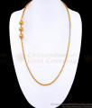 30 Inch Long Gold Imitation Mugappu Triple Ball Design Shop Online MCH1053-Lg