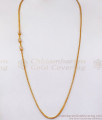 Gold Plated Mugappu Chain White Stone Side Pendant MCH1072