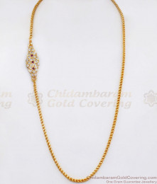 Single Line Impon Mogappu Thali Chain Gati Stone MCH1077