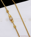 Slim Ball Pattern AD Stone Gold Mugappu Chain Shop Online MCH1096