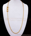 Beautiful Gold Plated Mugappu Butterfly Design White Stone MCH1098