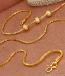 Daily Wear Real Gold Chain Imitation Mugappu Shop Online MCH1178 Daily Wear Real Gold Chain Imitation Mugappu Shop Online MCH1178