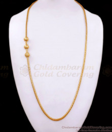 30 Inches Long Gold Malaysian Thali Mugappu Ball Design Shop Online MCH1180-LG 30 Inches Long Gold Malaysian Thali Mugappu Ball Design Shop Online MCH1180-LG