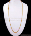 30 Inches Long Gold Plated Mugappu Stone Ball Design Shop Online MCH1188-LG