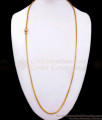 30 Inches Long Thali Chain Gold Plated Mugappu White Stone Design MCH1189-LG