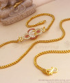 New Mugappu Design Gold Imitation Side Pendant Chain Bollywood Collections MCH1216 New Mugappu Design Gold Imitation Side Pendant Chain Bollywood Collections MCH1216