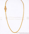 Glittering White Stone Gold Plated Mugappu Chain Shop Online MCH1217 Glittering White Stone Gold Plated Mugappu Chain Shop Online MCH1217