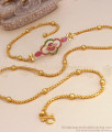 Latest Fashion Floral Multi Stone Gold Imitation Mugappu Designs Online MCH1229 Latest Fashion Floral Multi Stone Gold Imitation Mugappu Designs Online MCH1229