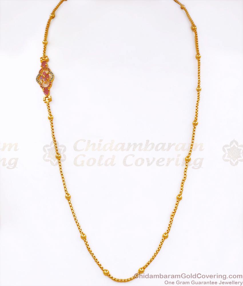 Latest Fashion Floral Multi Stone Gold Imitation Mugappu Designs Online MCH1229 Latest Fashion Floral Multi Stone Gold Imitation Mugappu Designs Online MCH1229
