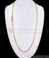 30 Inch Long South Indian Gold Plated Muaggpu Chain Ruby White Stone Collections MCH1245-LG