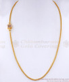 Traditional 1 Gram Gold Side Pendant Mugappu Chain Shop Online MCH1290