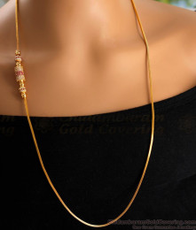 Buy Gold Designer Mugappu Thali Chain Collections With Stone MCH1414 Buy Gold Designer Mugappu Thali Chain Collections With Stone MCH1414