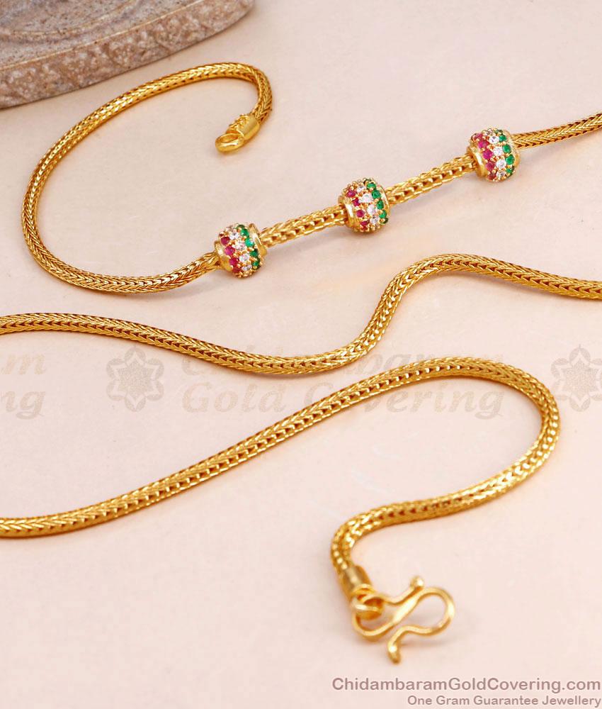 Latest Multi Stone Ball Pendant Mopu Chain For Women MCH1552 Latest Multi Stone Ball Pendant Mopu Chain For Women MCH1552