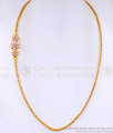 Stylish Gold Plated Thali Chain Diamond Mugappu Design MCH1581 Stylish Gold Plated Thali Chain Diamond Mugappu Design MCH1581