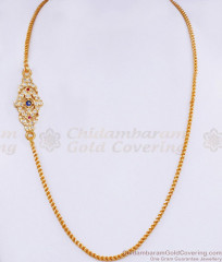 Original Impon Panchaloha Modern Mugappu Chain Designs Online MCH1624