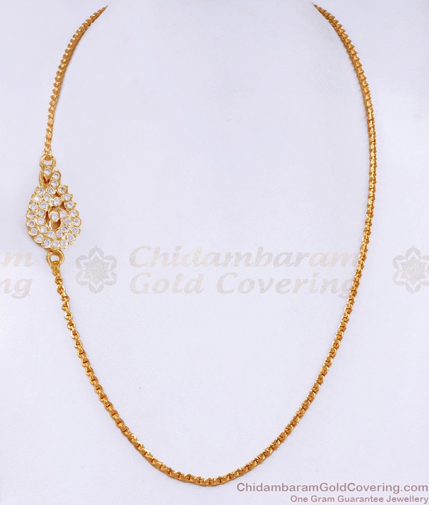 Full White Stone Gold Peacock Mopu Side Pendant Chain 5 Metal Jewelry MCH1627 Full White Stone Gold Peacock Mopu Side Pendant Chain 5 Metal Jewelry MCH1627