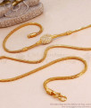 Double Side White Stone Ball Design Gold Imitation Mugappu Chain MCH1639 Double Side White Stone Ball Design Gold Imitation Mugappu Chain MCH1639