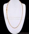 30 Inch Long Micro Gold Plated Mopu Thali Chain Spiral Design MCH1647-Lg 30 Inch Long Micro Gold Plated Mopu Thali Chain Spiral Design MCH1647-Lg