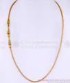 Simple Gold Look Stone Mugappu Chain Design For Married Women MCH1660 Simple Gold Look Stone Mugappu Chain Design For Married Women MCH1660