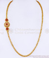 Premium Quality Ad Stone Mugappu Chain Bollywood Jewelry Fashion MCH1674 Premium Quality Ad Stone Mugappu Chain Bollywood Jewelry Fashion MCH1674