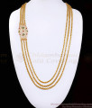 30 Inch Long Premium Quality 3 Line Impon Mugappu Thali Chain Shop Online MCH1686-Lg 30 Inch Long Premium Quality 3 Line Impon Mugappu Thali Chain Shop Online MCH1686-Lg