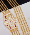 30 Inch Long Grand Look Impon Four Line Mugappu Thali Chain Design Shop Online MCH1693-Lg 30 Inch Long Grand Look Impon Four Line Mugappu Thali Chain Design Shop Online MCH1693-Lg