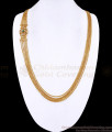 Light Weight Temple Jewelry Mugappu Chain Emerald Stone Design MCH1718