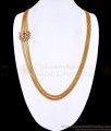 Buy Nagas Antique Gold Ruby White Stone Mugappu Temple Jewelry MCH1719
