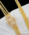 Three Line Impon Dollar Mopu Chain Side Pendant Online Collections MCH172