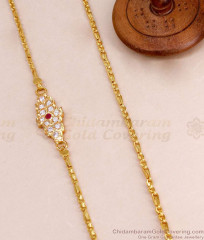 High Quality Five Metal Side Pendant Thali With Wheat Chain For Women MCH1730 High Quality Five Metal Side Pendant Thali With Wheat Chain For Women MCH1730