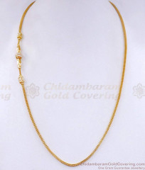 Beautiful Ad White Stone Ball Mugappu Design 1 Gram Gold Jewelry MCH1732